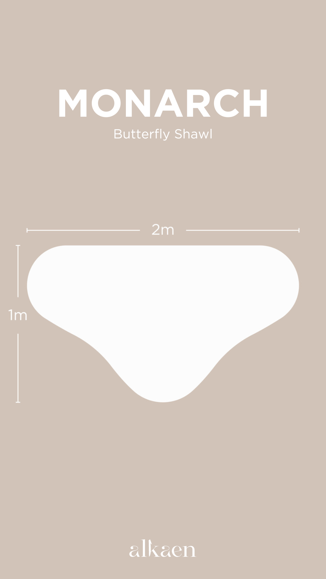 Monarch Butterfly Shawl